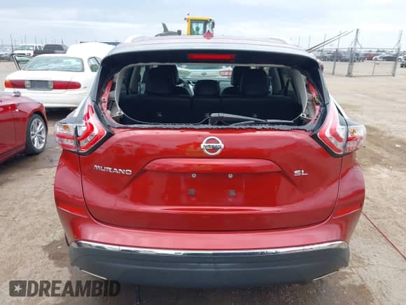 2015 Nissan Murano Platinum with VIN 5N1AZ2MG4FN213716, listed as a IAAI auction lot 42608505 with 120,840 mi miles and . Bid and sale history available at DreamBid. Image 16.