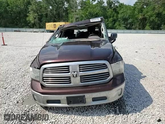 2015 Ram 1500 SLT with VIN 1C6RR6GT2FS613614, listed as a Copart auction lot 54654175 with 140,275 mi miles and Non repairable. Bid and sale history available at DreamBid. Image 14.
