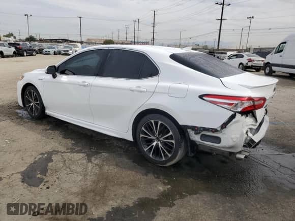 2020 Toyota Camry Hybrid SE с VIN 4T1G31AK1LU019757, выставлен на аукционе Copart как лот 70887205 с пробегом 76 845 миль миль и Списание • Salvage title. История ставок и продаж доступна на DreamBid. Изображение 2.