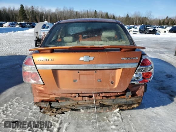✅ 2008 Chevrolet Aveo LT • VIN: KL1TG55648B076203 • Lot: 43134685. Wystawiony na Copart z przebiegiem 164 454 mil. Bezpłatny archiwum sprzedaży aukcyjnych z USA i szczegółowy raport historii pojazdu na DreamBid. Zdjęcie 6.