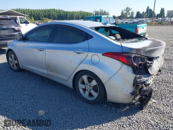 ✅ 2013 Hyundai Elantra Limited • VIN: 5NPDH4AE6DH340242 • Lot: 42795268. Listed on IAAI with Not provided. Free auction sales archive from the USA and detailed vehicle history report at DreamBid. Image 3.
