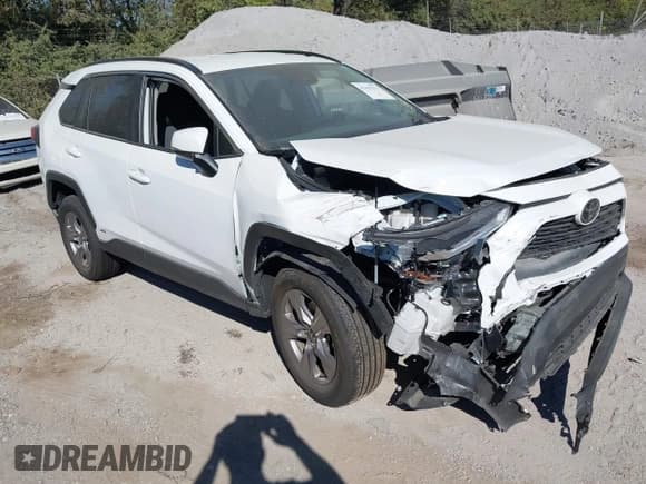 ✅ 2025 Toyota RAV4 Hybrid XLE • VIN: 4T3RWRFV2SU177001 • Lot: 43442933. Listed on IAAI with 20,513 mi. Free auction sales archive from the USA and detailed vehicle history report at DreamBid. Image 1.