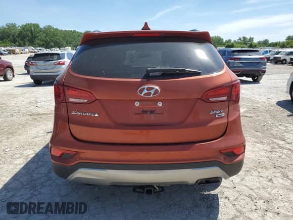2018 Hyundai Santa Fe 2.4L with VIN 5XYZUDLB4JG520665, listed as a Copart auction lot 56243165 with 102,252 mi miles and Salvage title. Bid and sale history available at DreamBid. Image 6.
