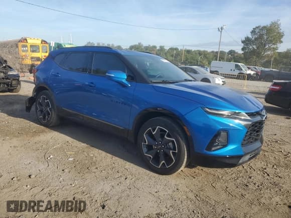 ✅ 2020 Chevrolet Blazer RS • VIN: 3GNKBERS0LS712047 • Lot: 84570705. Listed on Copart with 29,945 mi. Free auction sales archive from the USA and detailed vehicle history report at DreamBid. Image 4.