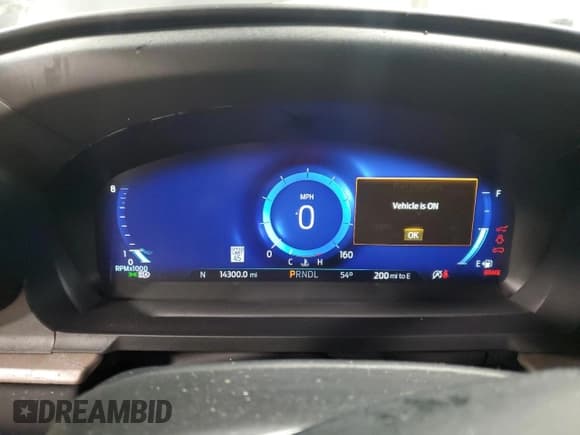 ✅ 2023 Ford Explorer Platinum • VIN: 1FM5K8HC8PGB81634 • Lot: 87465165. Listed on Copart with 14,300 mi. Free auction sales archive from the USA and detailed vehicle history report at DreamBid. Image 9.