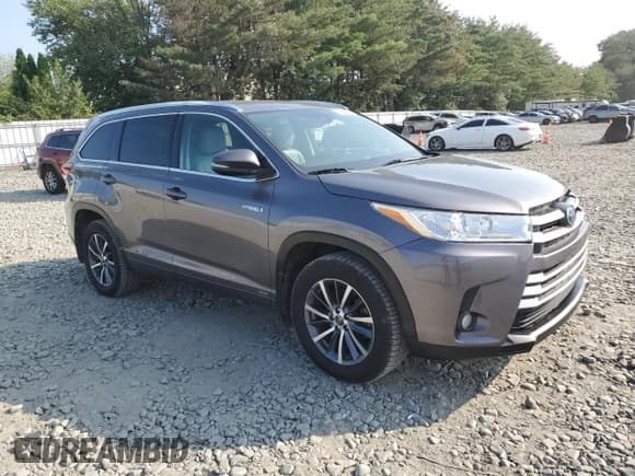 ✅ 2017 Toyota Highlander Hybrid XLE • VIN: 5TDJGRFH2HS034337 • Лот: 66434915. Опубликован ранее на Copart с пробегом 51 165 миль. Бесплатный доступ к архиву аукционных продаж из США и подробный отчёт об истории автомобиля на DreamBid. Изображение 4.