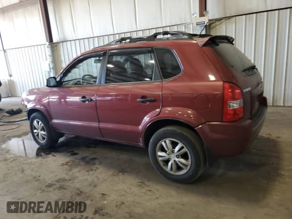 2009 Hyundai Tucson GLS z VIN KM8JM12BX9U972834, wystawiony jako Copart lot #78595274 z przebiegiem 94 166 mil mil oraz Szkoda całkowita • Salvage title. Historia ofert i sprzedaży dostępna na DreamBid. Obrazek 2.