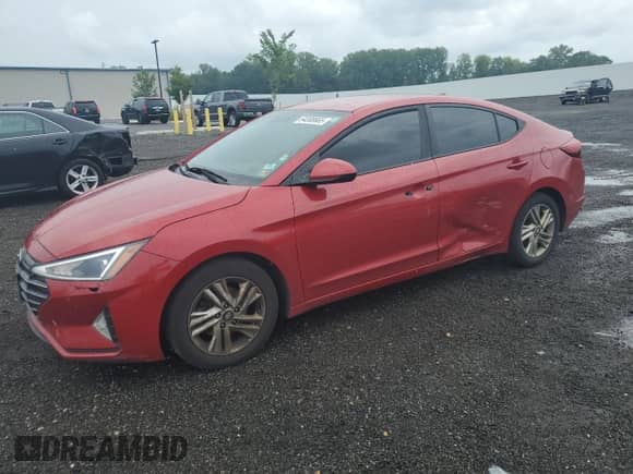 2020 Hyundai Elantra SEL with VIN 5NPD84LF5LH514029, listed as a Copart auction lot 64388665 with 172,019 mi miles and Salvage title. Bid and sale history available at DreamBid. Image 1.