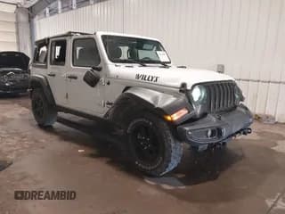 ✅ 2020 Jeep Wrangler Unlimited Sport S • VIN: 1C4HJXDG4LW325249 • Лот: 43048207. Опубликован ранее на IAAI с пробегом 49 073 миль. Бесплатный доступ к архиву аукционных продаж из США и подробный отчёт об истории автомобиля на DreamBid. Изображение 1.