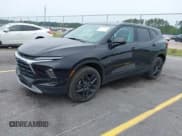 ✅ 2023 Chevrolet Blazer LT • VIN: 3GNKBCR44PS134997 • Lot: 42212064. Listed on IAAI with 99,999 mi. Free auction sales archive from the USA and detailed vehicle history report at DreamBid. Image 2.