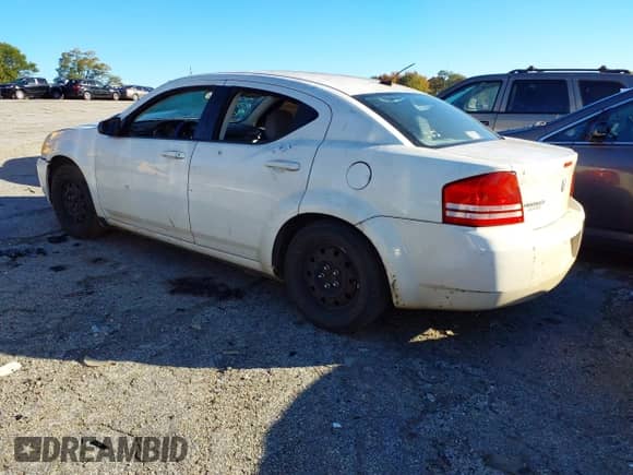 ✅ 2008 Dodge Avenger SE • VIN: 1B3LC46K28N210829 • Lot: 43498861. Listed on IAAI with 348,834 mi. Free auction sales archive from the USA and detailed vehicle history report at DreamBid. Image 3.
