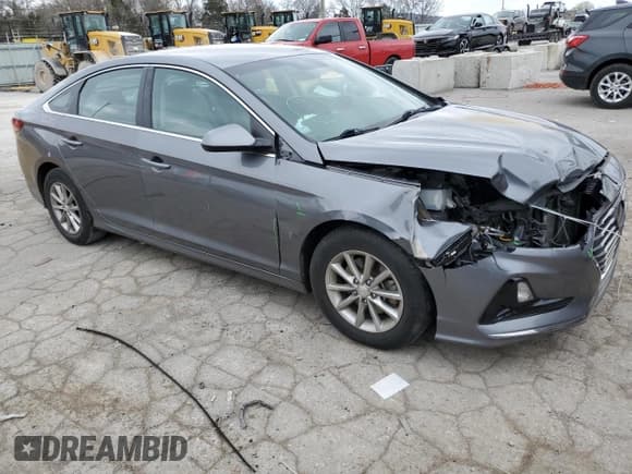 ✅ 2018 Hyundai Sonata SE • VIN: 5NPE24AF7JH646134 • Lot: 44653803. Listed on Copart with 62,312 mi. Free auction sales archive from the USA and detailed vehicle history report at DreamBid. Image 4.