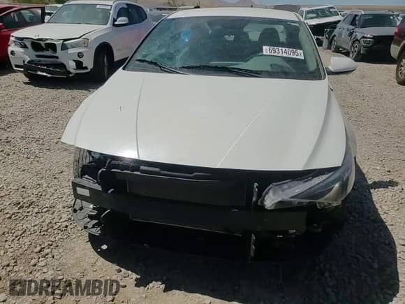 2022 Hyundai Elantra SE with VIN 5NPLL4AGXNH061678, listed as a Copart auction lot 69314095 with 28,436 mi miles and Salvage title. Bid and sale history available at DreamBid. Image 14.