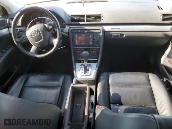 ✅ 2008 Audi A4 3.2L • VIN: WAUDH78E28A055913 • Lot: 47087365. Listed on Copart with 117,907 mi. Free auction sales archive from the USA and detailed vehicle history report at DreamBid. Image 8.