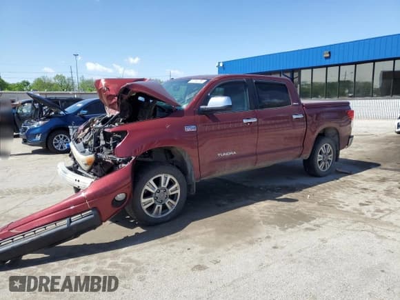 ✅ 2010 Toyota Tundra Limited • VIN: 5TFHW5F16AX095641 • Lot: 57283785. Listed on Copart with Not provided. Free auction sales archive from the USA and detailed vehicle history report at DreamBid. Image 1.