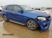 ✅ 2017 Mercedes-Benz GLE 43 AMG • VIN: 4JGDA6EB6HA955804 • Lot: 60251185. Listed on Copart with 78,539 mi. Free auction sales archive from the USA and detailed vehicle history report at DreamBid. Image 4.