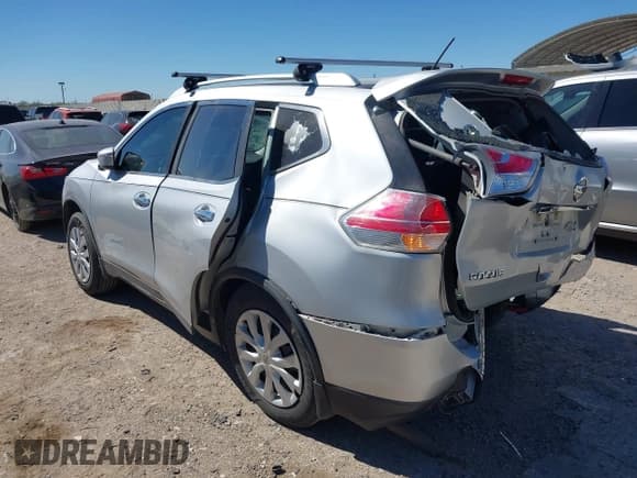 ✅ 2016 Nissan Rogue SV • VIN: KNMAT2MT2GP721532 • Lot: 43560618. Wystawiony na IAAI z przebiegiem 90 707 mil. Bezpłatny archiwum sprzedaży aukcyjnych z USA i szczegółowy raport historii pojazdu na DreamBid. Zdjęcie 3.