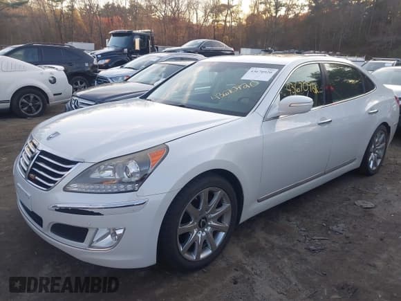✅ 2011 Hyundai Equus Signature • VIN: KMHGH4JFXBU036223 • Лот: 43670920. Опубликован ранее на IAAI с пробегом 125 362 миль. Бесплатный доступ к архиву аукционных продаж из США и подробный отчёт об истории автомобиля на DreamBid. Изображение 2.