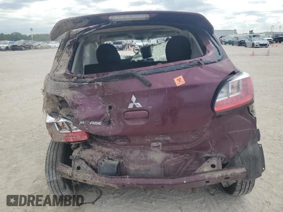 ✅ 2021 Mitsubishi Mirage ES • VIN: ML32AUHJ1MH014154 • Лот: 87184475. Опубликован ранее на Copart с пробегом Не указан. Бесплатный доступ к архиву аукционных продаж из США и подробный отчёт об истории автомобиля на DreamBid. Изображение 6.