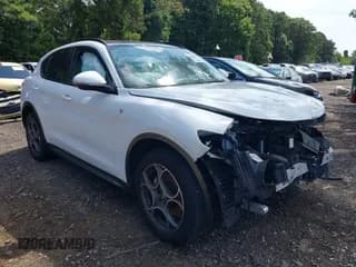 ✅ 2022 Alfa Romeo Stelvio Ti • VIN: ZASPAKBN0N7D43347 • Lot: 43161999. Wystawiony na IAAI z przebiegiem 30 964 mil. Bezpłatny archiwum sprzedaży aukcyjnych z USA i szczegółowy raport historii pojazdu na DreamBid. Zdjęcie 1.