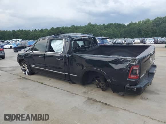 2019 Ram 1500 Limited z VIN 1C6SRFPT1KN553836, wystawiony jako Copart lot #64444235 z przebiegiem 131 978 mil mil oraz Szkoda całkowita • Salvage title. Historia ofert i sprzedaży dostępna na DreamBid. Obrazek 2.