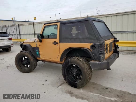 ✅ 2014 Jeep Wrangler Sport • VIN: 1C4AJWAG8EL236532 • Lot: 93486355. Listed on Copart with 278,229 mi. Free auction sales archive from the USA and detailed vehicle history report at DreamBid. Image 2.