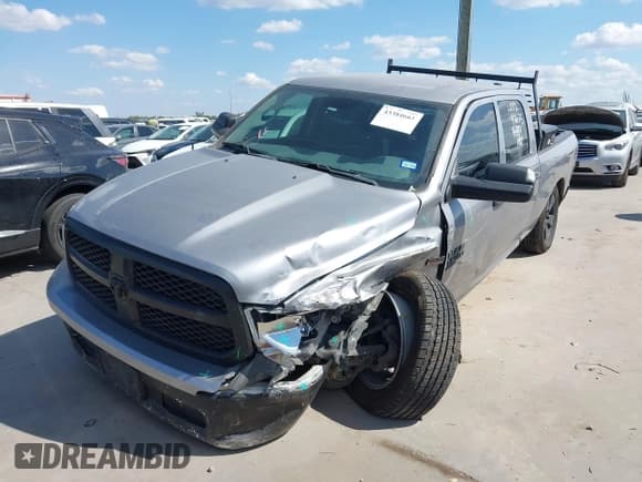 ✅ 2020 Ram 1500 Tradesman • VIN: 1C6RR6ST8LS146489 • Lot: 43384661. Listed on IAAI with 186,777 mi. Free auction sales archive from the USA and detailed vehicle history report at DreamBid. Image 18.