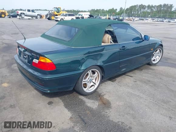 2001 BMW 3 Series 330Ci с VIN WBABS53411JU81299, выставлен на аукционе IAAI как лот 42062965 с пробегом 202 850 миль миль и . История ставок и продаж доступна на DreamBid. Изображение 4.