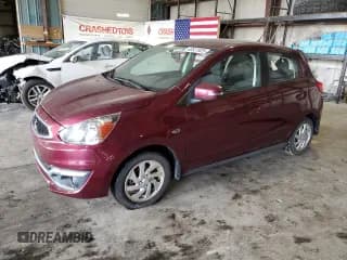 ✅ 2018 Mitsubishi Mirage SE • VIN: ML32A4HJ1JH012240 • Lot: 80521925. Listed on Copart with 55,207 mi. Free auction sales archive from the USA and detailed vehicle history report at DreamBid. Image 1.