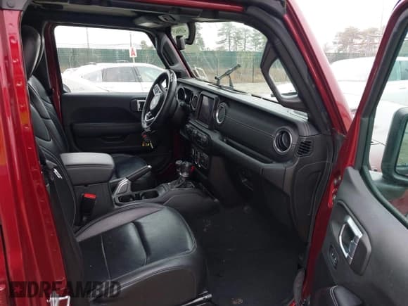 ✅ 2021 Jeep Wrangler Unlimited Sahara • VIN: 1C4HJXEG3MW720572 • Lot: 41899645. Listed on IAAI with 43,097 mi. Free auction sales archive from the USA and detailed vehicle history report at DreamBid. Image 5.