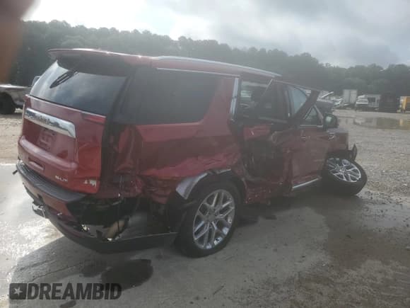 ✅ 2022 GMC Yukon SLT • VIN: 1GKS1BKD7NR185186 • Lot: 61466155. Listed on Copart with 43,216 mi. Free auction sales archive from the USA and detailed vehicle history report at DreamBid. Image 3.