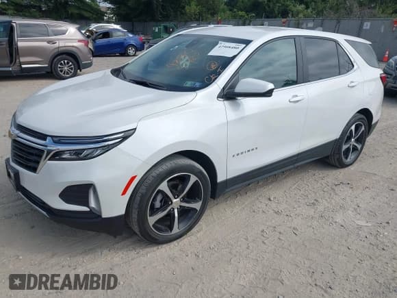 ✅ 2024 Chevrolet Equinox LT • VIN: 3GNAXKEG9RL246036 • Лот: 42908480. Опубликован ранее на IAAI с пробегом 41 282 миль. Бесплатный доступ к архиву аукционных продаж из США и подробный отчёт об истории автомобиля на DreamBid. Изображение 2.