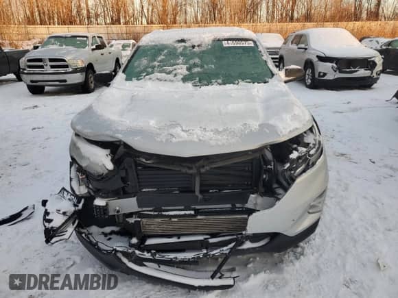 2018 Chevrolet Equinox LS with VIN 2GNAXHEV4J6305598, listed as a Copart auction lot 41698975 with 107,581 mi miles and Salvage title. Bid and sale history available at DreamBid. Image 5.