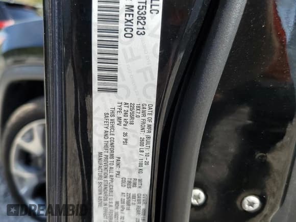 ✅ 2021 Jeep Compass Limited • VIN: 3C4NJDCB9MT538213 • Lot: 84782315. Wystawiony na Copart z przebiegiem 64 439 mil. Bezpłatny archiwum sprzedaży aukcyjnych z USA i szczegółowy raport historii pojazdu na DreamBid. Zdjęcie 13.