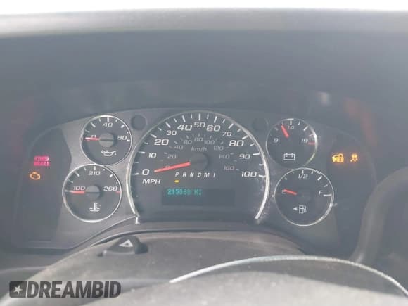 ✅ 2012 Chevrolet Express Cargo • VIN: 1GCZGTCA9C1198228 • Lot: 39797849. Listed on IAAI with 215,068 mi. Free auction sales archive from the USA and detailed vehicle history report at DreamBid. Image 7.