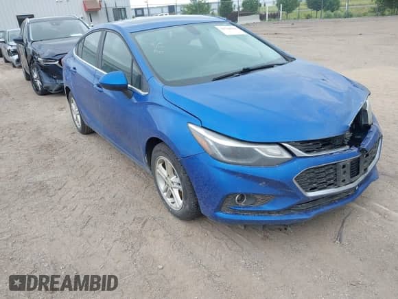 2017 Chevrolet Cruze LT with VIN 3G1BE5SM3HS569820, listed as a IAAI auction lot 42728506 with 151,925 mi miles and . Bid and sale history available at DreamBid. Image 1.