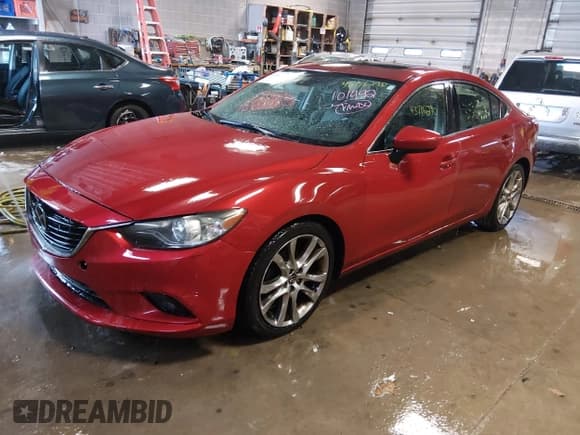 ✅ 2014 Mazda 6 i Grand Touring • VIN: JM1GJ1W55E1101492 • Lot: 43716290. Listed on IAAI with 151,453 mi. Free auction sales archive from the USA and detailed vehicle history report at DreamBid. Image 17.