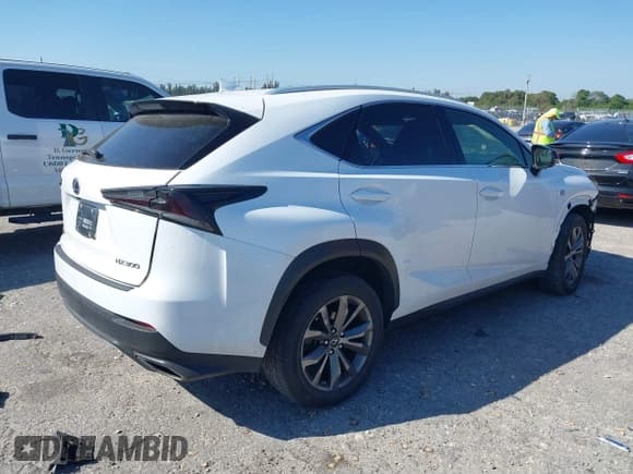 ✅ 2020 Lexus NX 300 F Sport • VIN: JTJJARBZ3L2175737 • Lot: 41781630. Listed on IAAI with 64,089 mi. Free auction sales archive from the USA and detailed vehicle history report at DreamBid. Image 4.