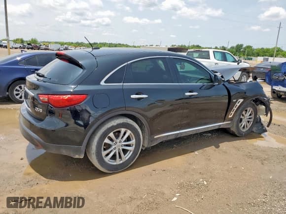 ✅ 2017 Infiniti QX70 • VIN: JN8CS1MWXHM415024 • Lot: 59023795. Listed on Copart with 119,847 mi. Free auction sales archive from the USA and detailed vehicle history report at DreamBid. Image 3.