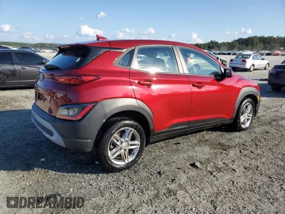 2023 Hyundai Kona SE with VIN KM8K2CAB4PU019413, listed as a Copart auction lot 80839385 with 87,006 mi miles and Salvage title. Bid and sale history available at DreamBid. Image 3.