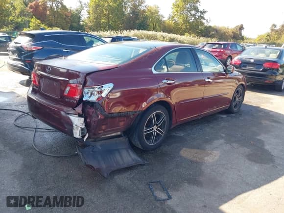 ✅ 2007 Lexus ES 330 • VIN: JTHBJ46G272096762 • Lot: 43539828. Listed on IAAI with 287,011 mi. Free auction sales archive from the USA and detailed vehicle history report at DreamBid. Image 4.