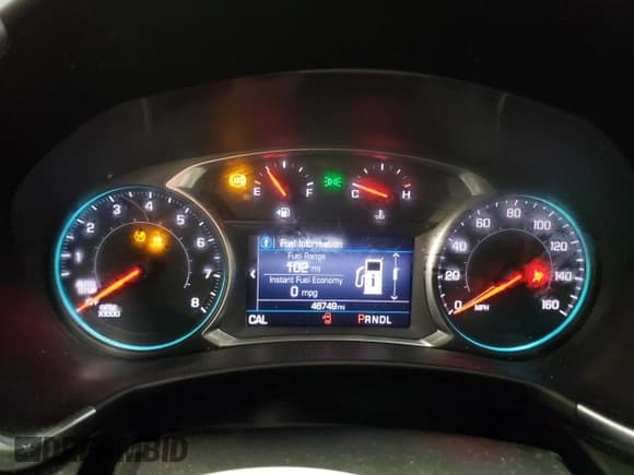 ✅ 2022 Chevrolet Equinox LT • VIN: 2GNAXKEV7N6136194 • Lot: 50752925. Listed on Copart with 46,749 mi. Free auction sales archive from the USA and detailed vehicle history report at DreamBid. Image 9.