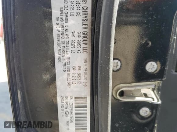 ✅ 2014 Dodge Dart GT • VIN: 1C3CDFEB3ED767506 • Лот: 84389005. Опубликован ранее на Copart с пробегом 151 823 миль. Бесплатный доступ к архиву аукционных продаж из США и подробный отчёт об истории автомобиля на DreamBid. Изображение 12.