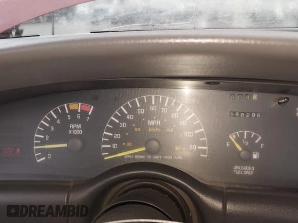 ✅ 1997 Pontiac Bonneville SE • VIN: 1G2HX52K0VH261054 • Lot: 43826174. Listed on IAAI with 148,296 mi. Free auction sales archive from the USA and detailed vehicle history report at DreamBid. Image 7.