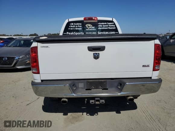 2006 Dodge 1500 SLT z VIN 1D7HA18286S673150, wystawiony jako Copart lot #73808444 z przebiegiem 336 483 mil mil oraz Czysty tytuł • Clean title. Historia ofert i sprzedaży dostępna na DreamBid. Obrazek 6.