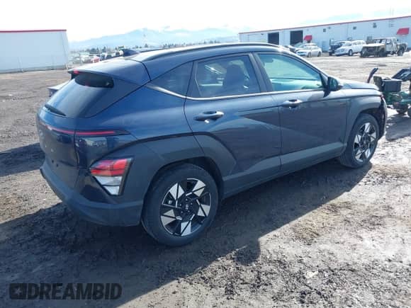 2024 Hyundai Kona SEL with VIN KM8HB3ABXRU184590, listed as a IAAI auction lot 41701589 with 10,063 mi miles and . Bid and sale history available at DreamBid. Image 4.