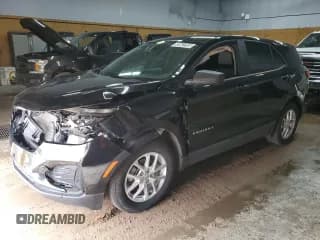 ✅ 2024 Chevrolet Equinox LS • VIN: 3GNAX5EG6RL282381 • Лот: 82063285. Опубликован ранее на Copart с пробегом 17 925 миль. Бесплатный доступ к архиву аукционных продаж из США и подробный отчёт об истории автомобиля на DreamBid. Изображение 1.
