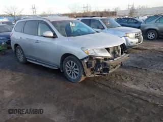 ✅ 2015 Nissan Pathfinder SL • VIN: 5N1AR2MM4FC675324 • Lot: 41442224. Listed on IAAI with 82,930 mi. Free auction sales archive from the USA and detailed vehicle history report at DreamBid. Image 1.