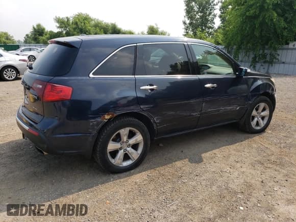 ✅ 2010 Acura MDX Technology • VIN: 2HNYD2H63AH001243 • Лот: 64769985. Опубликован ранее на Copart с пробегом Не указан. Бесплатный доступ к архиву аукционных продаж из США и подробный отчёт об истории автомобиля на DreamBid. Изображение 3.