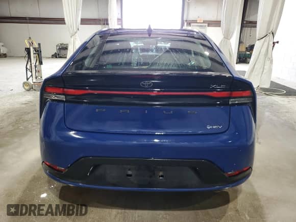 2024 Toyota Prius Limited with VIN JTDADABU3R3023573, listed as a Copart auction lot 80960385 with 5,801 mi miles and Salvage title. Bid and sale history available at DreamBid. Image 6.